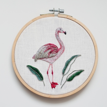 Набор для вышивки "Фламинго"
