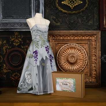 Набор материалов для вышивки мини-платья к онлайн-курсу "Таинственный сад"