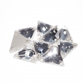 603 18 мм стразы пришивные Asfour Triangle (треугольник) Crystal