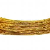EMB4960 0,5 мм канитель гладкая (желтое золото)