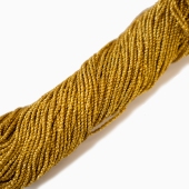 6 нитей (2 мм) шнур витой металлизированный Gold (Индия) 