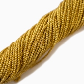 8 нитей (2,3 мм) шнур витой металлизированный Gold (Индия) 