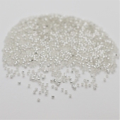 34 15/0 RR бисер круглый Matsuno (кристалл/серебро)